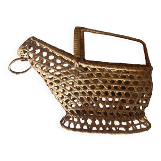 Wicker bottle holder