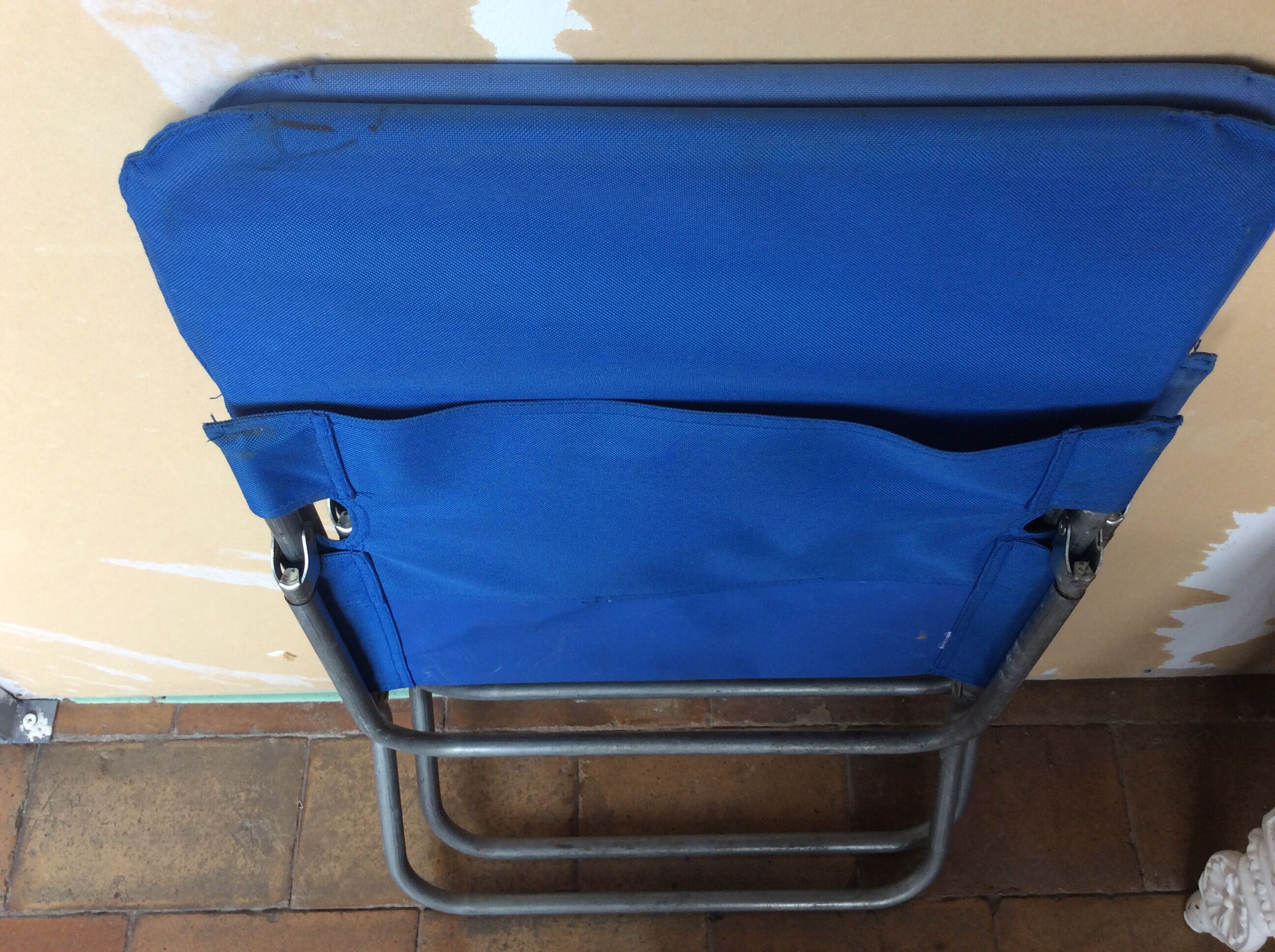 Vintage camping chair duo