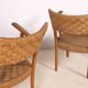 Pair of Karl Schrøder Model 1570 Lounge Chairs, Fritz Hansen, 1930s
