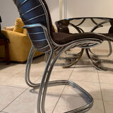 Table and chairs in the style of Gastone Rinaldi.