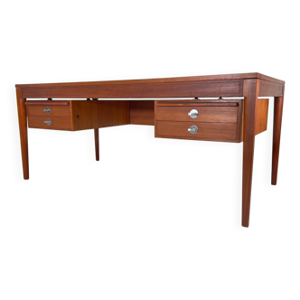 Extra Large Diplomat Desk by Finn Juhl for France & Søn / France & Daverkos
