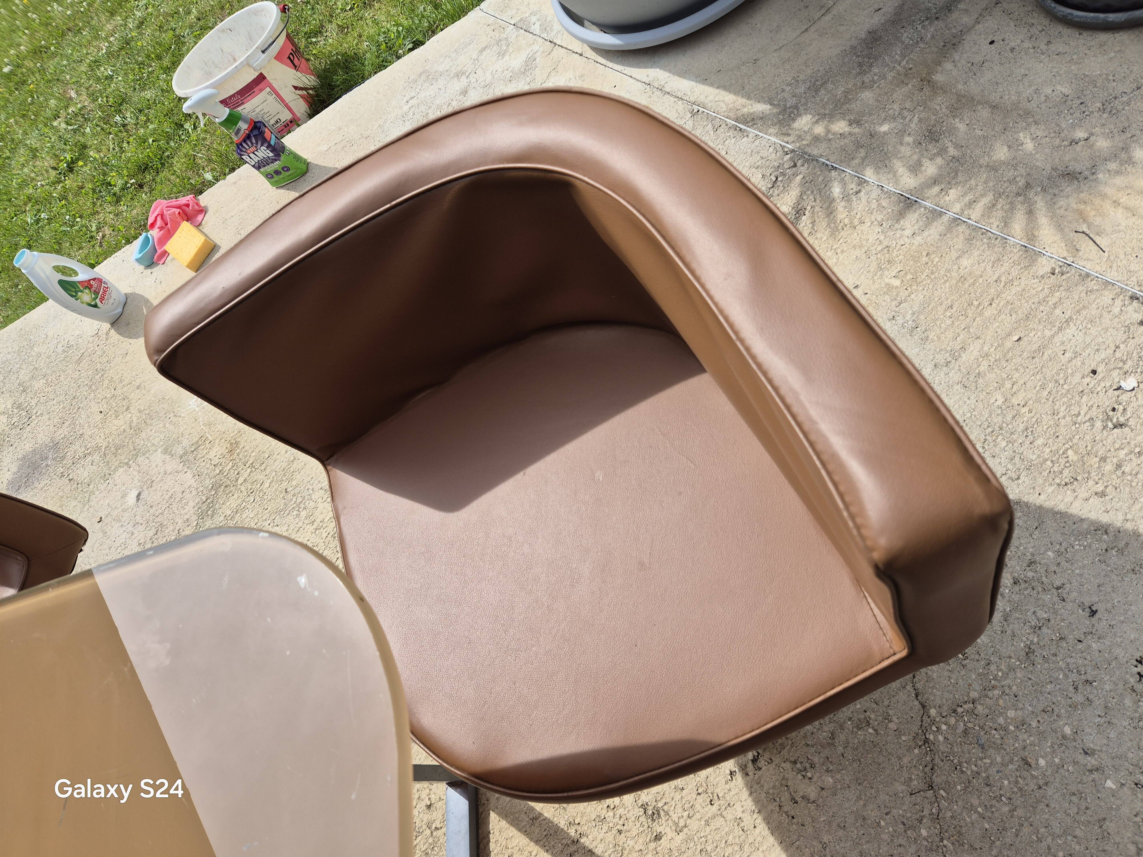 Vintage mosaic table and chairs