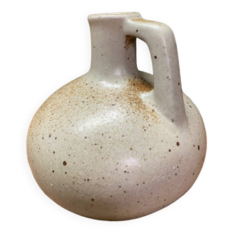 Stoneware ball pitcher