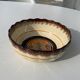 4 nesting salad bowls in enameled ceramic mbfa pont l abbé decorated vintage hand