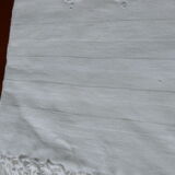 2 old mr fringed monogram towels 97X68cm.