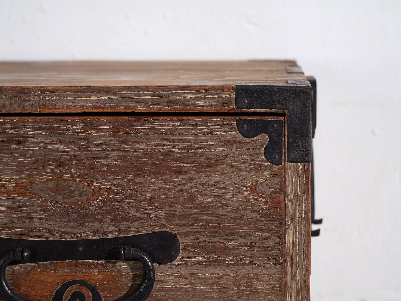 Old Japanese Tansu Chest – Meiji / Taishō Period (c.1868-1926) #24