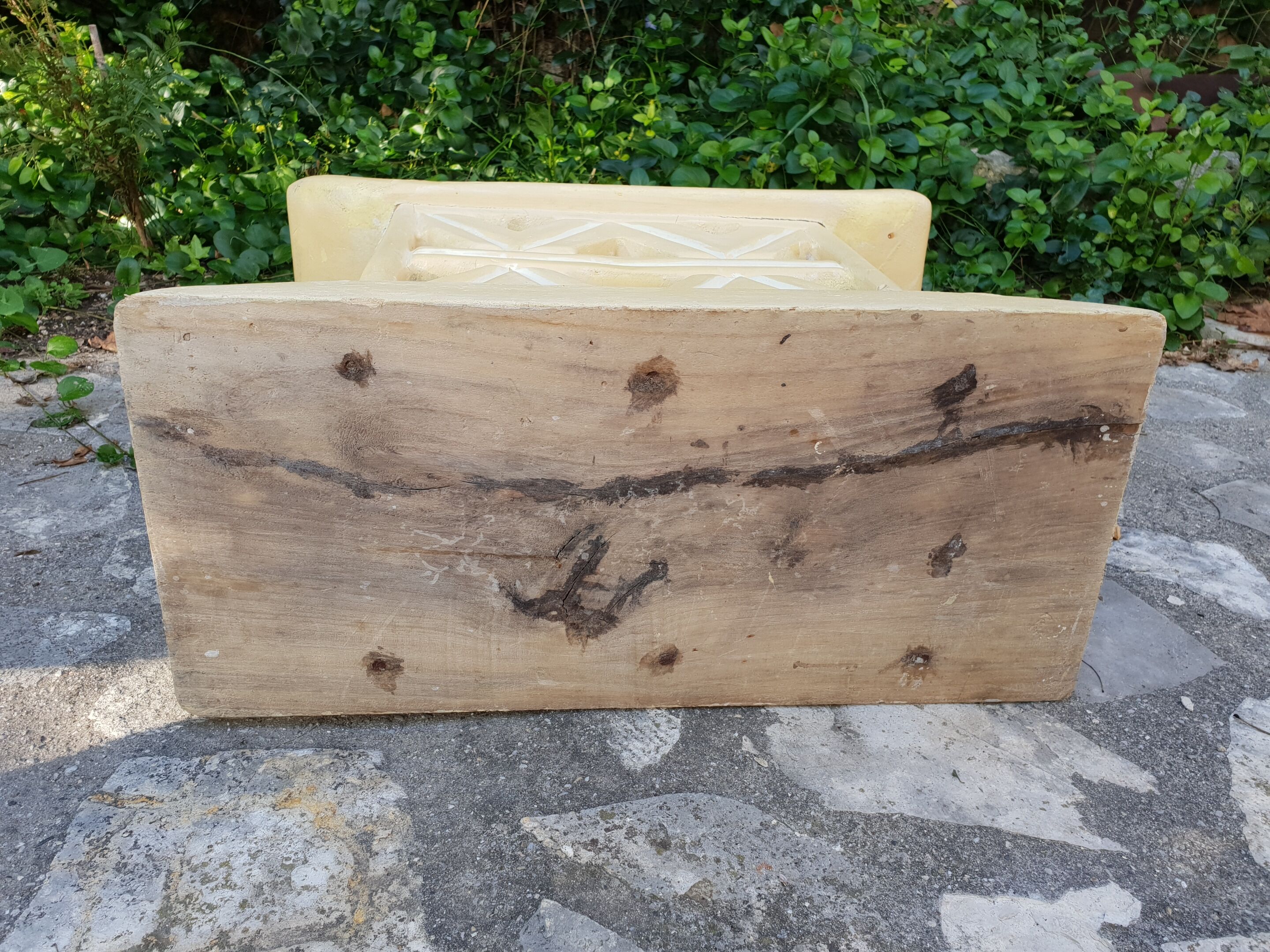 Pair of Africanist art deco stools