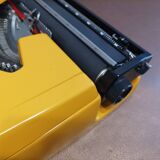 Brother Deluxe 250 TR Mustard Typewriter