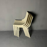 4 garden chairs Driade BO by Philippe Starck