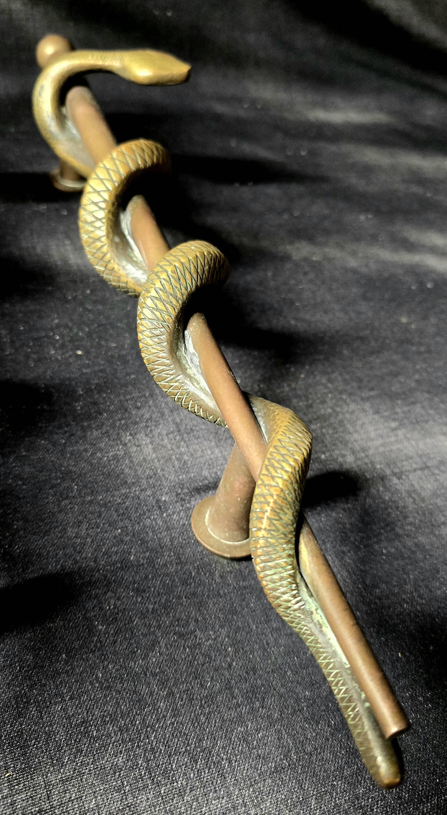 Bronze pharmacy door handles