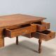 Antique writing desk in walnut, Italy, 20th century