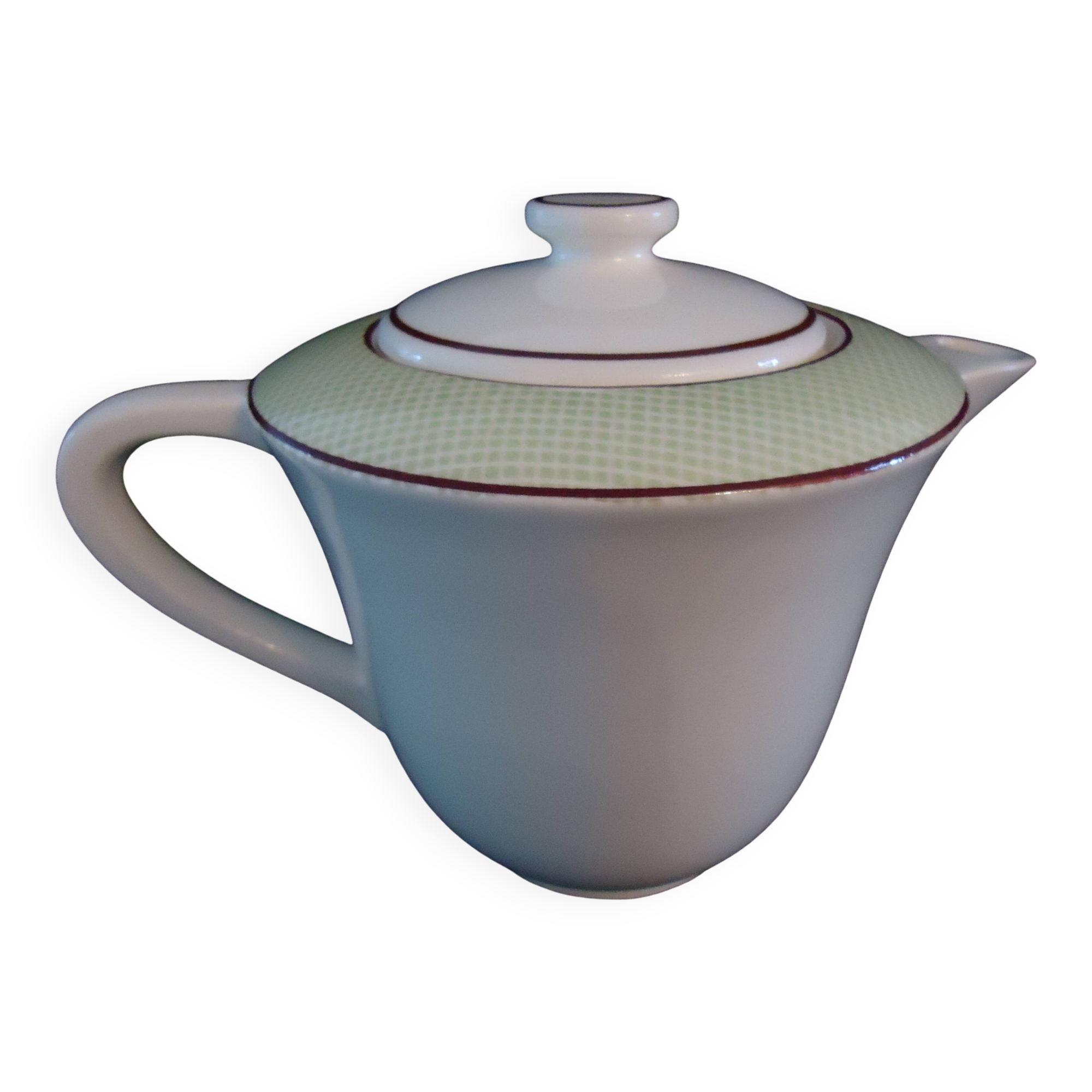 Théière porcelaine de salins modèle isoard