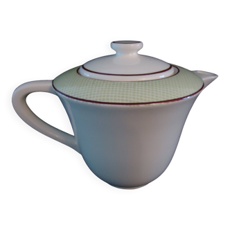 Salins porcelain teapot, isoard model