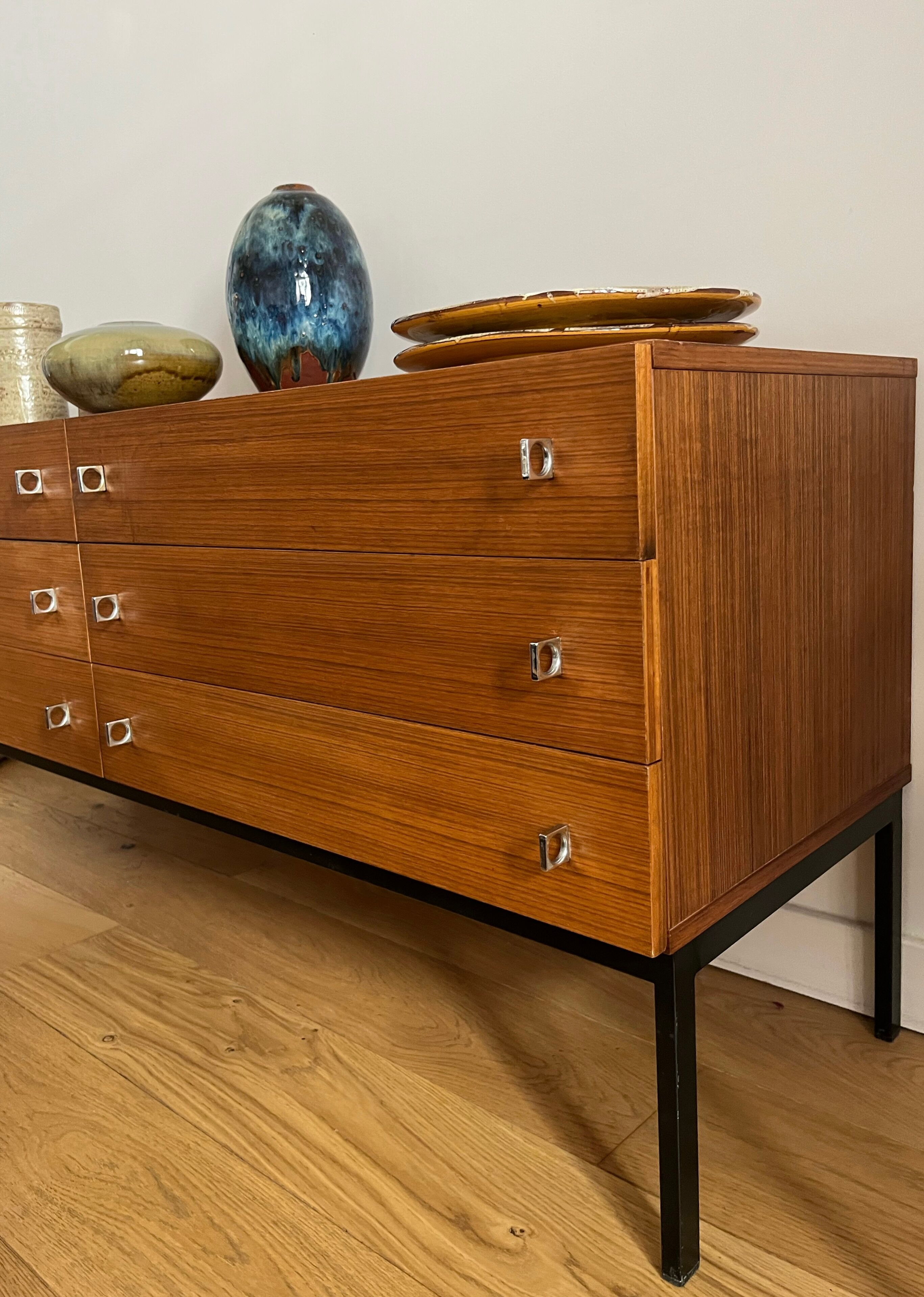Enfilade Brasilia Werk, circa 1960, palissandre