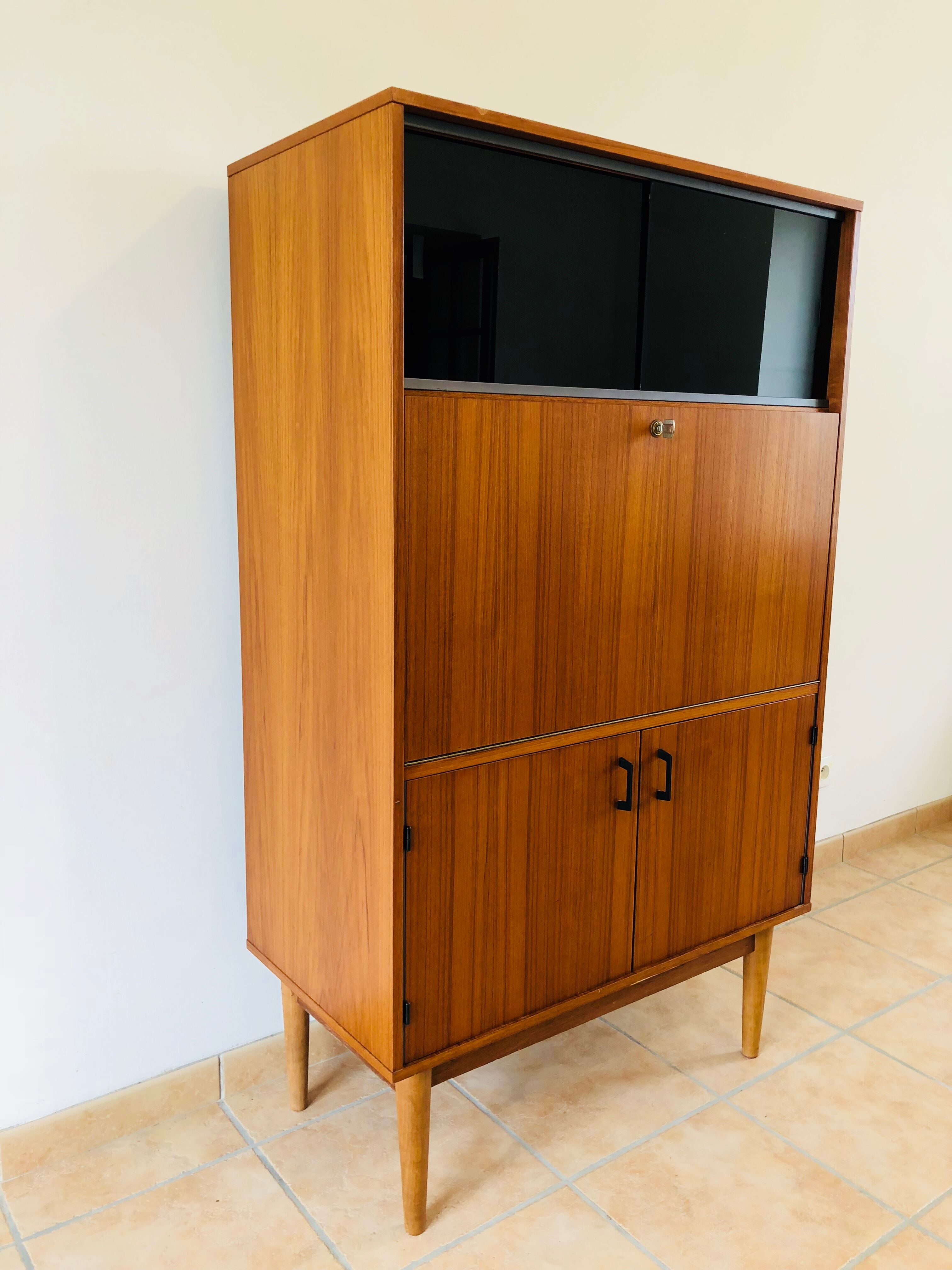 1960 teak writing desk