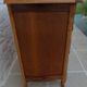 Commode 3 tiroirs en bois massif naturel et poigné noir -Totalement restaur
