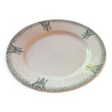 Assiette de présentation sur pied douche