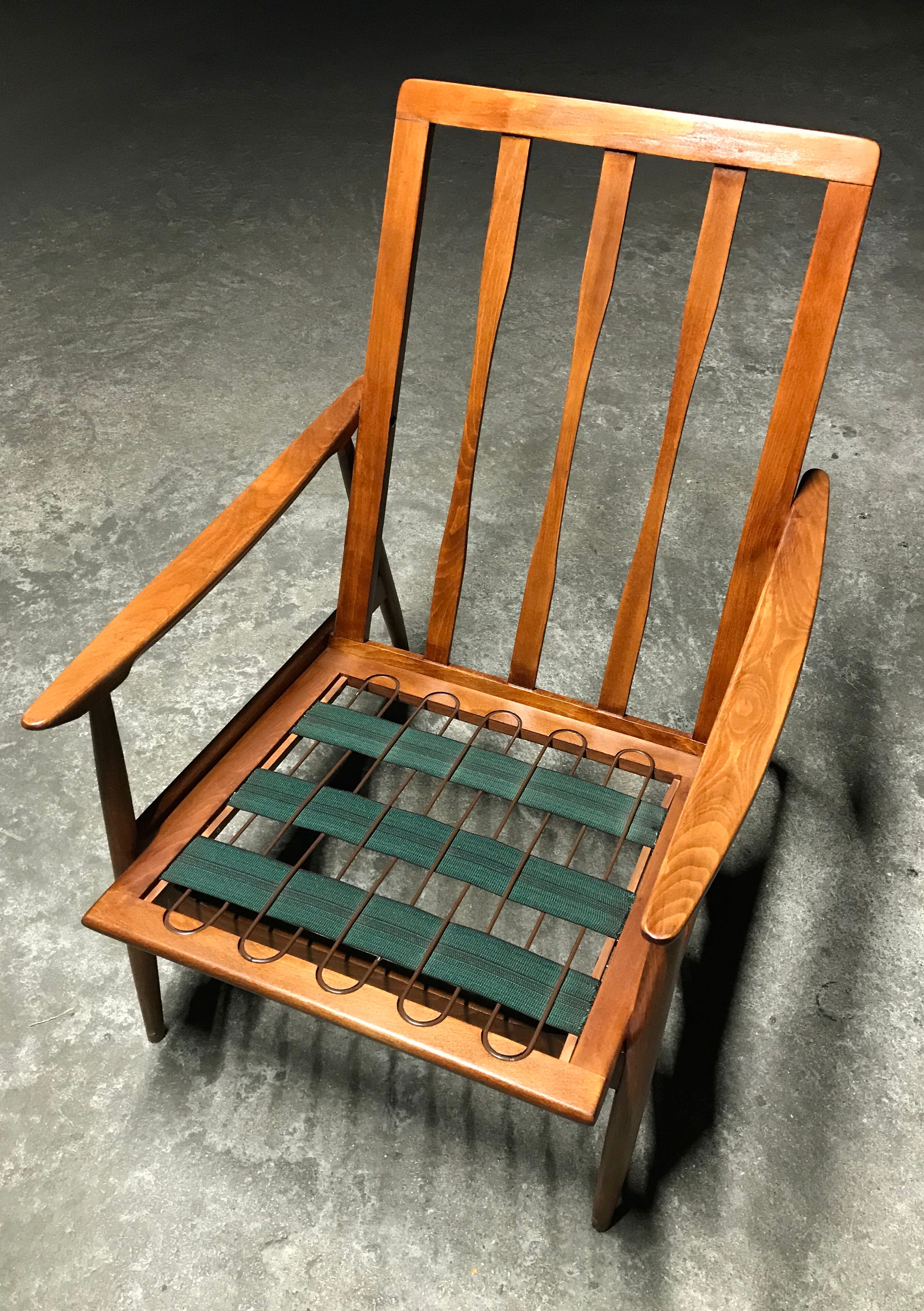 Armchair model "boomerang" Thonet from the 50/60