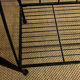 Antique wrought iron shelf