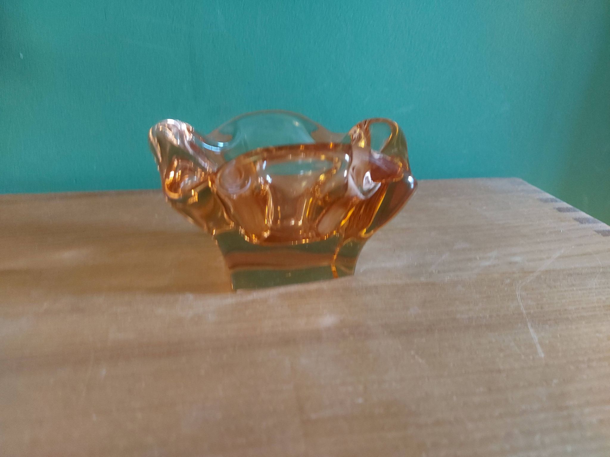 Cendrier vintage en cristal