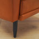 Orange armchair, Danish design, 1970s, made in Denmark