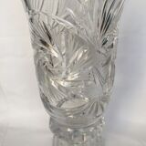 Cut Crystal large vase