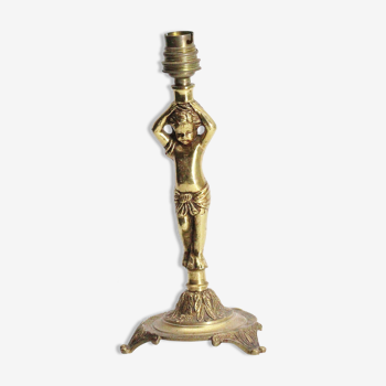 Pied de lampe ancien