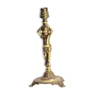 Pied de lampe ancien