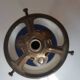 Suspension in vintage serrated opaline.
