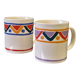 Set of 2 vintage Mobil advertising mugs in very good condition.