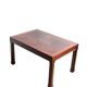 Modern Mahogany and Brazilian Rosewood Side Table Sweden circa 1960s