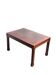 Modern Mahogany and Brazilian Rosewood Side Table Sweden circa 1960s