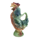 Pitcher in zoomorphic slip Rooster of the earthenware factory of Saint Clement