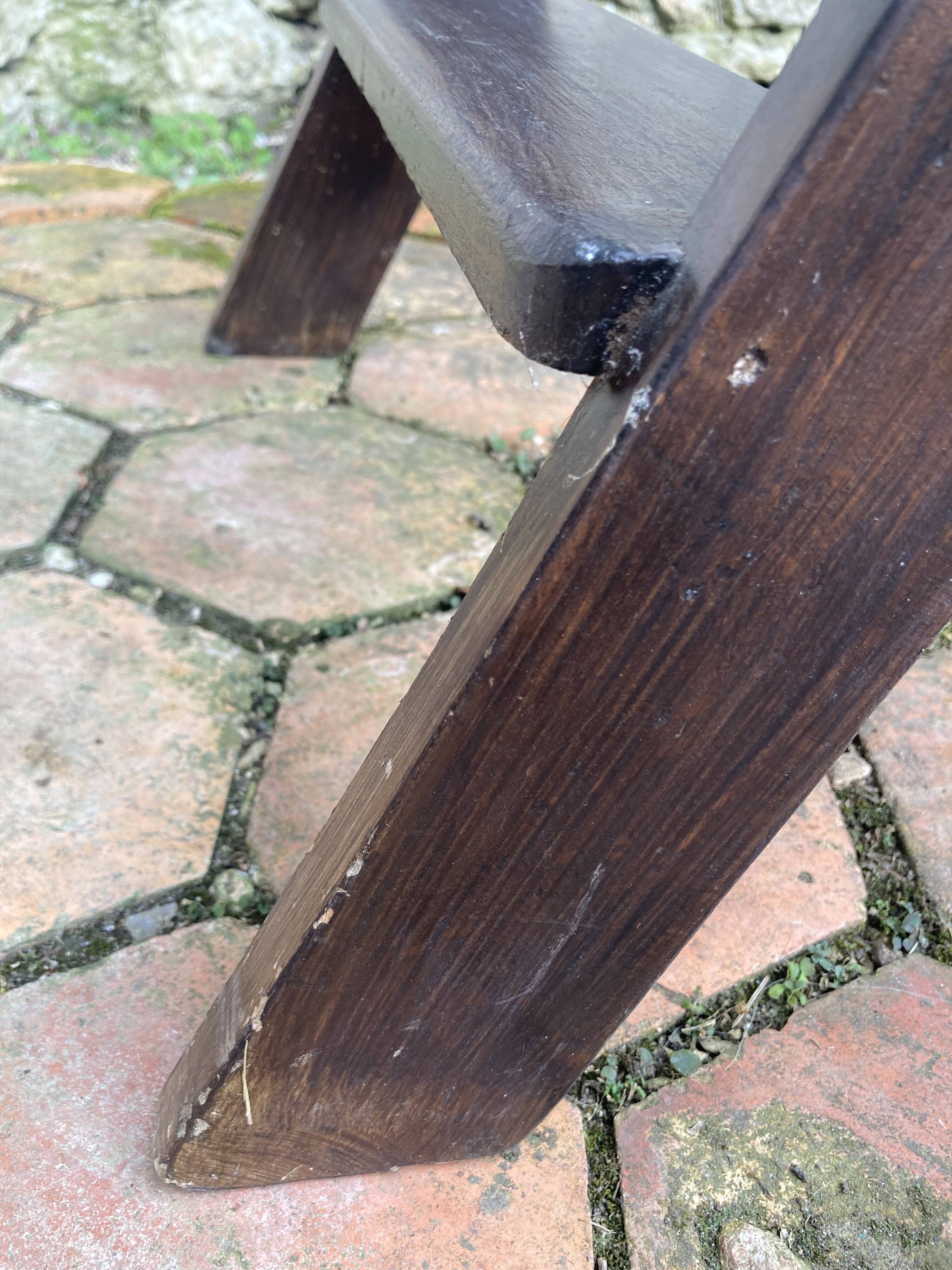 Small vintage stepladder