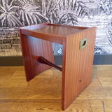 Scandinavian teak side table