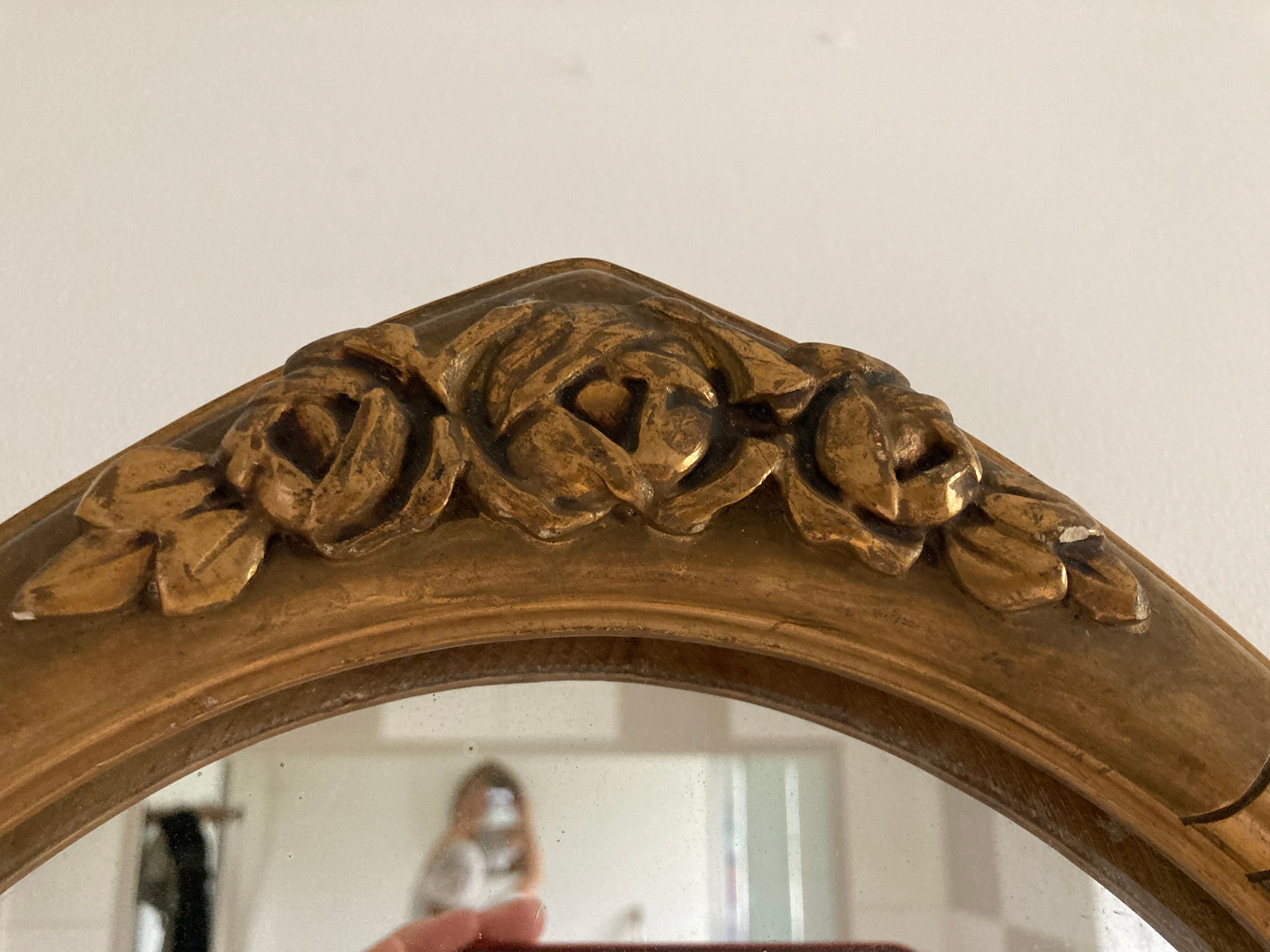 Small art deco mirror 33x46cm