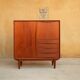 Scandinavian buffet teak bar by A. Vodder for Dyrlund Editions