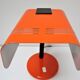 Office lamp targetti sankey metal orange vintage 70s