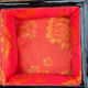 Vintage jewelry box China lacquered wood brass mother-of-pearl