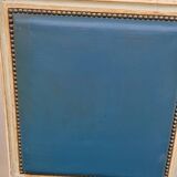 Pair of antique Louis XVI style chairs with patina