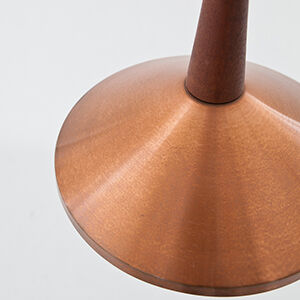 Suspension in copper and wood