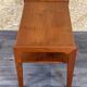 60s 70s teak side table with drawer Arne Wahl Iversen Denmark