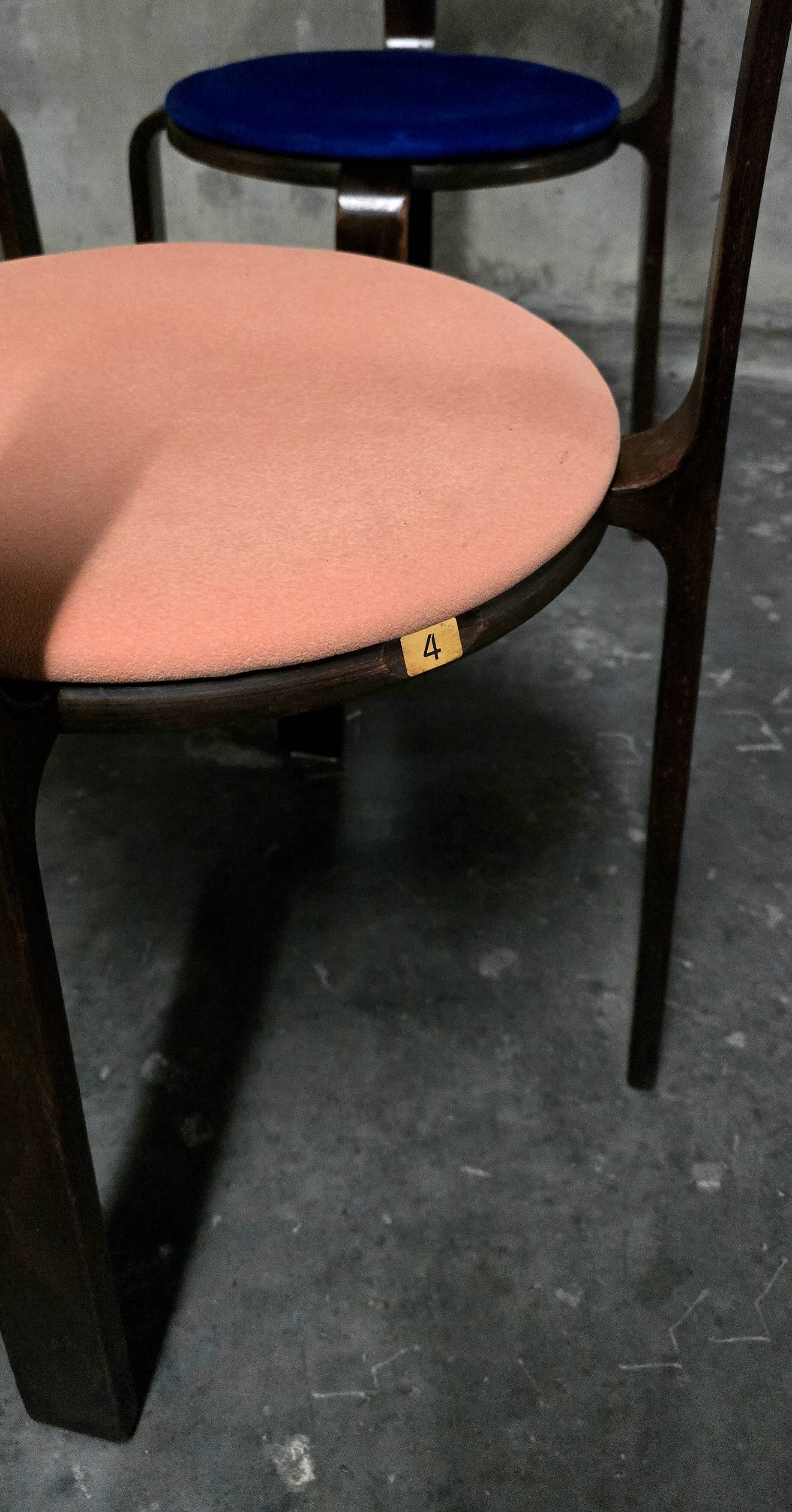 Bruno Rey (1935) - Set of 4 chairs, 1st edition - 1960 Dietiker