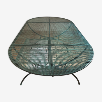 Table de jardin en fer