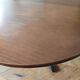 Gudme round Scandinavian extendable dining table vintage 1960