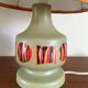 2 vintage ceramic lamps 1970