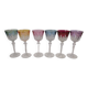 Colorful stemware