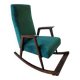 Chaise à bascule vintage des années 50.