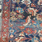 Tapis ancien persan kurde fait main 135x276 cm