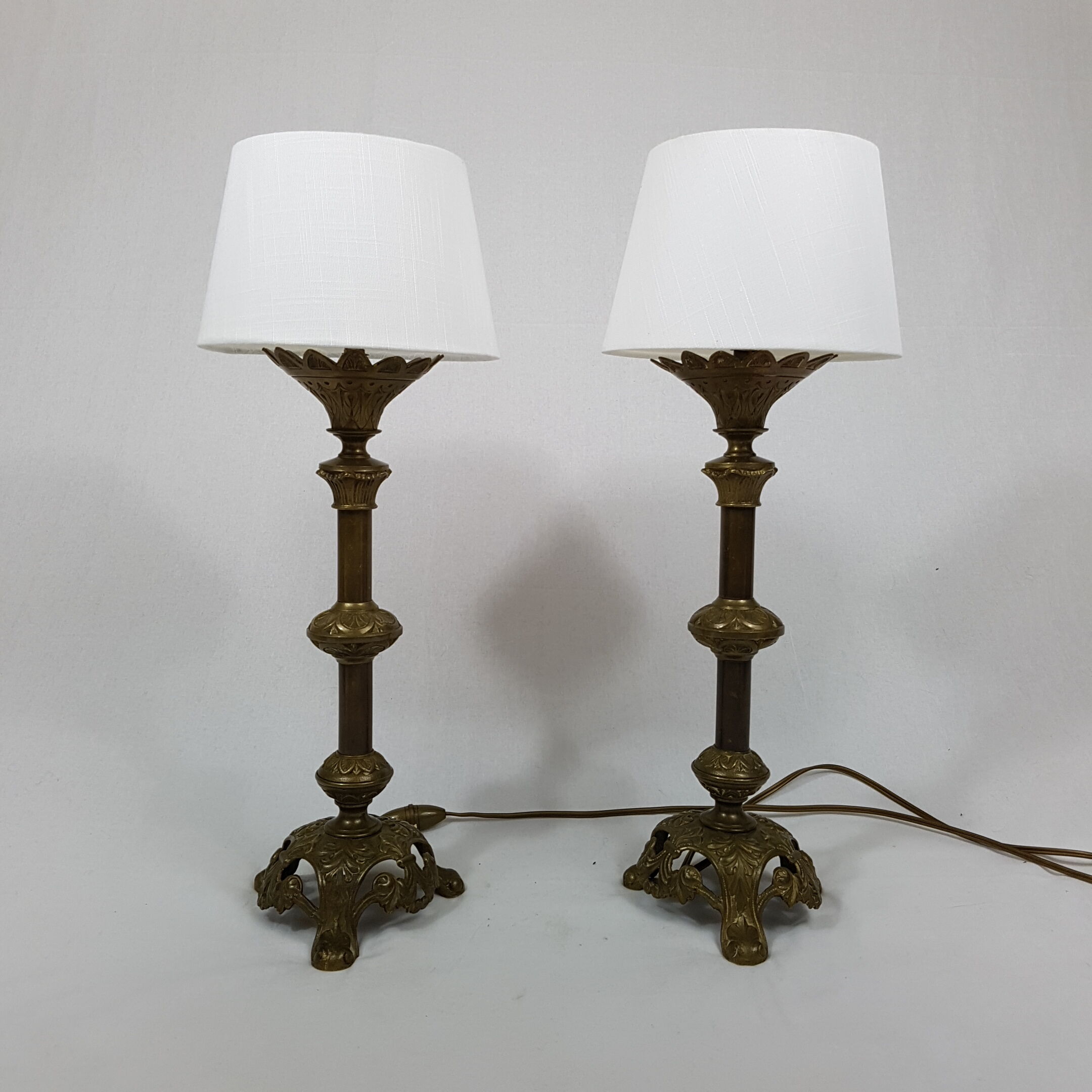 Paire de lampes de chevet